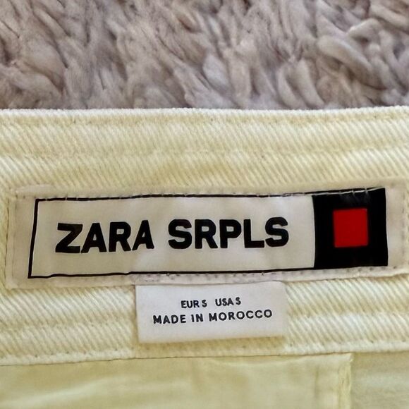 Zara SRPLS Balloon Utility Pants in Yellow 2024 Collection  S - Picture 12 of 12